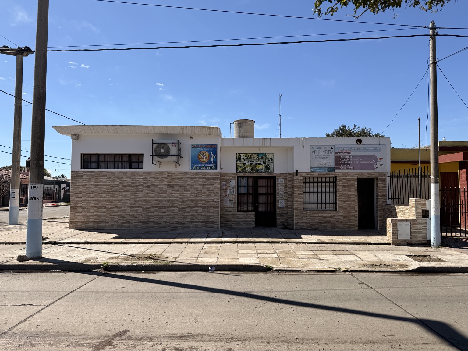 Frente del Centro Vecinal Patricios